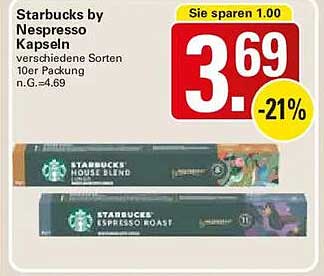 Starbucks by Nespresso Kapseln