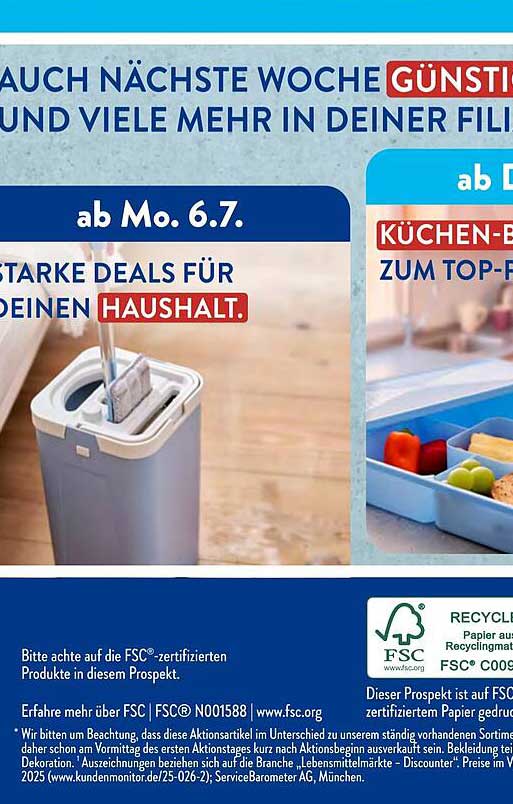 STARKE DEALS FÜR DEINEN HAUSHALT.