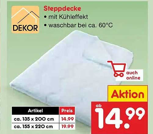 Steppdecke
