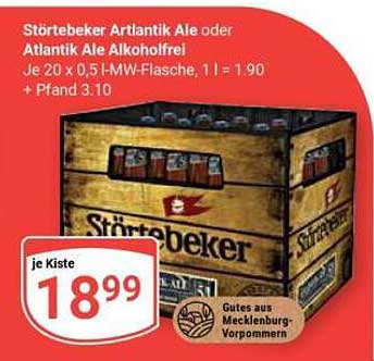 Störtebeker Atlantik Ale oder Atlantik Ale Alkoholfrei