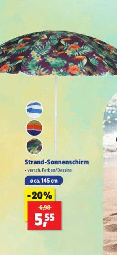 Strand-Sonnenschirm