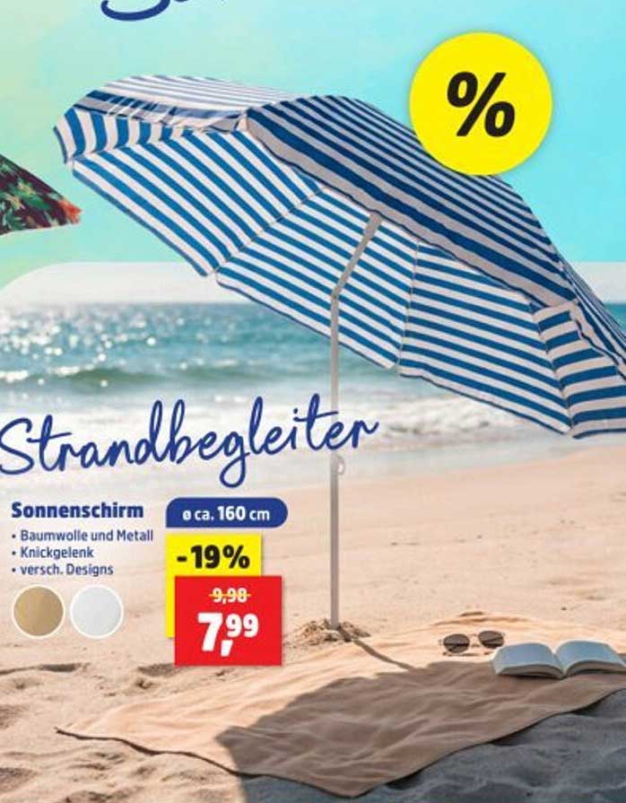 Strandbegleiter Sonnenschirm