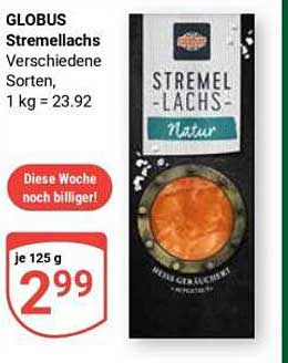 Stremellachs Verschiedene Sorten, 1 kg = 23.92