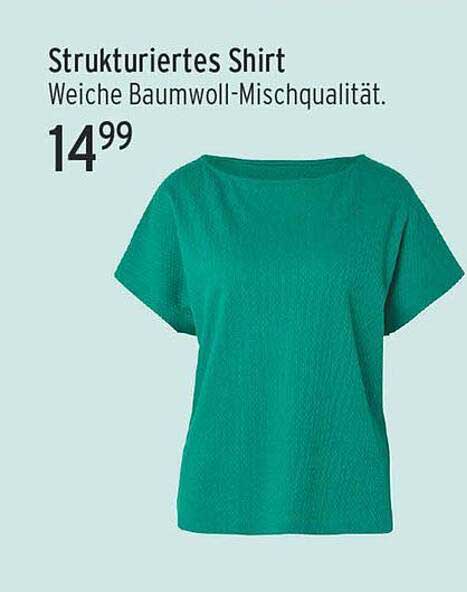 Strukturiertes Shirt