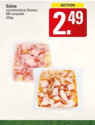 Sülze Verschiedene Sorten, SB-verpackt 100g