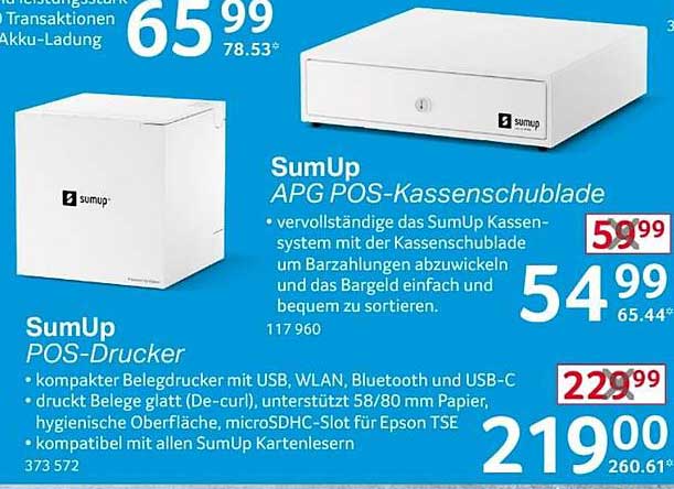 SumUp APG POS-Kassenschublade