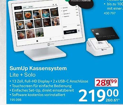 SumUp Kassensystem Lite + Solo
