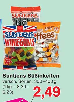 Suntjens Süßigkeiten