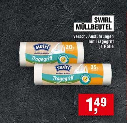 SWIRL MÜLLBEUTEL