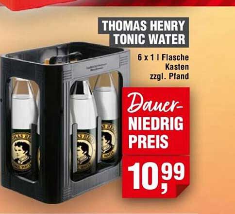 THOMAS HENRY TONIC WATER