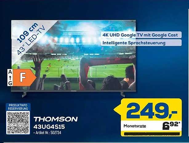 THOMSON 43UG4S15