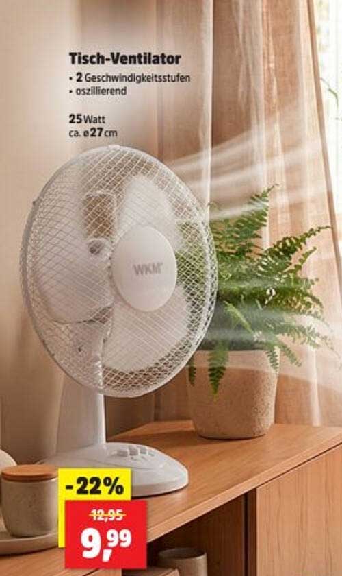 Tisch-Ventilator