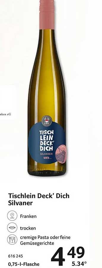 Tischlein Deck’ Dich Silvaner