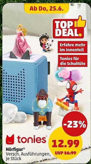 tonies Hörfigur* Versch. Ausführungen je Stück