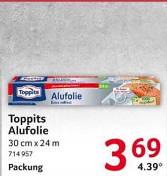 Toppits Alufolie