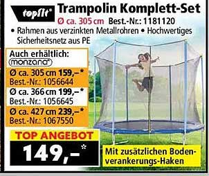 Trampolin Komplett-Set