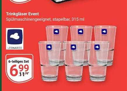 Trinkgläser Event