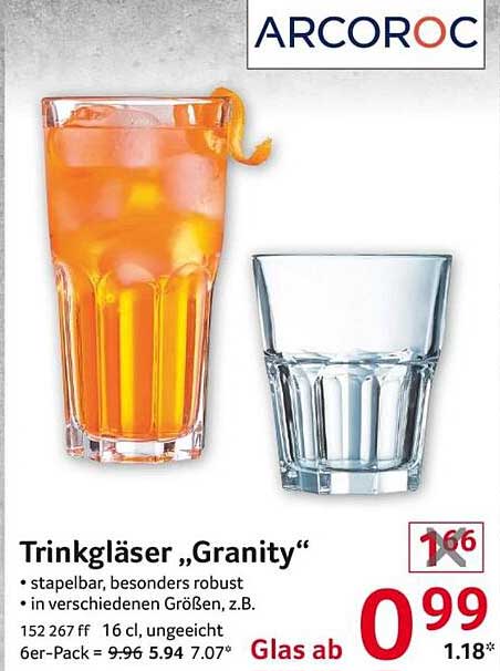 Trinkgläser „Granity“
