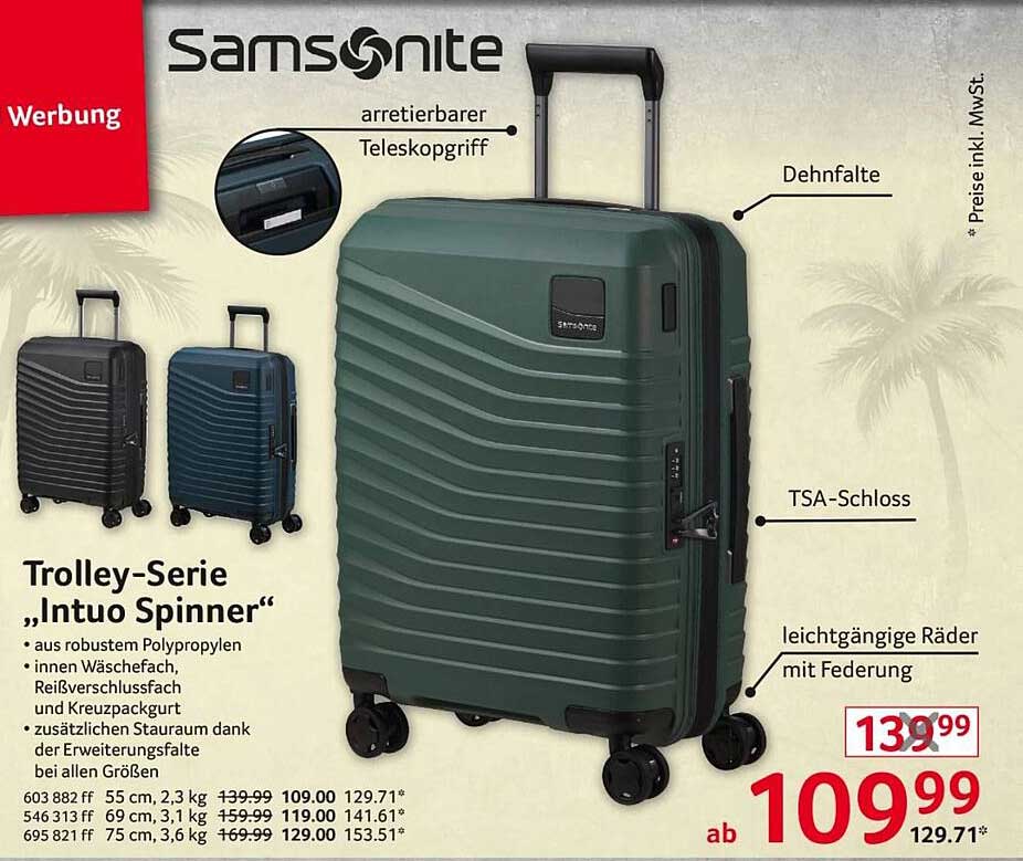Trolley-Serie „Intuo Spinner“