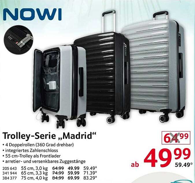 Trolley-Serie „Madrid“