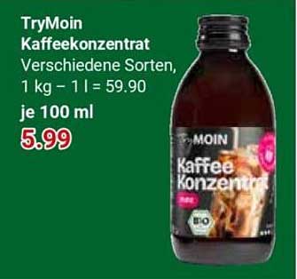 TryMoin Kaffeekonzentrat