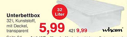 Unterbettbox