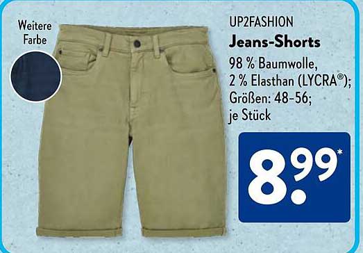 UP2FASHION Jeans-Shorts