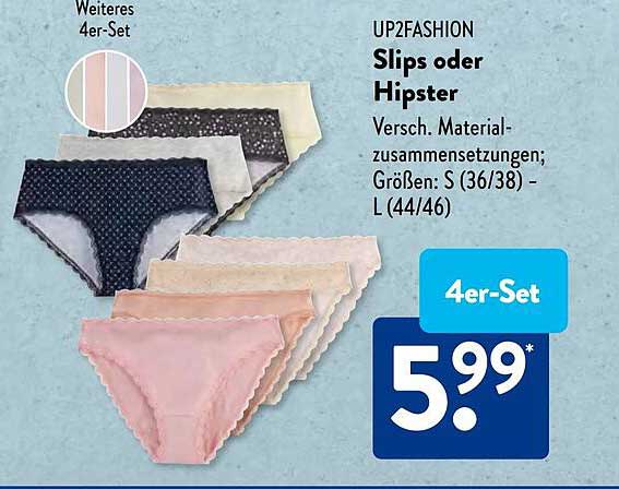 UP2FASHION Slips oder Hipster