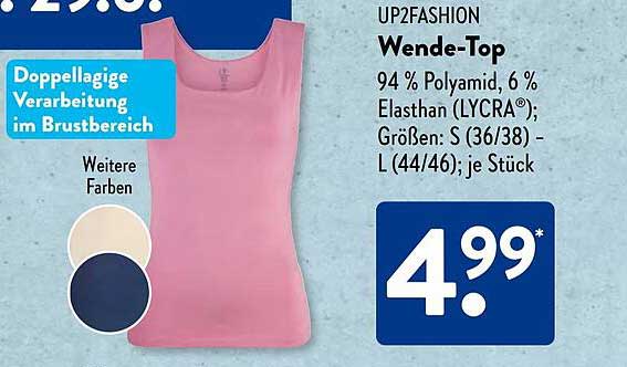 UP2FASHION Wende-Top