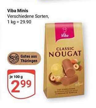 Viba Minis Verschiedene Sorten, 1 kg = 29.90