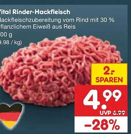 Vital Rinder-Hackfleisch