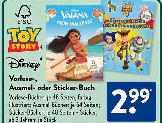 Vorlese-, Ausmal- oder Sticker-Buch
