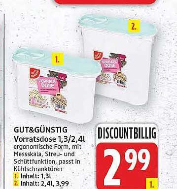 Vorratsdose 1,3/2,4 l