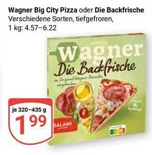 Wagner Big City Pizza oder Die Backfrische