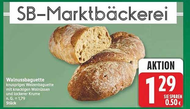 Walnussbaguette
