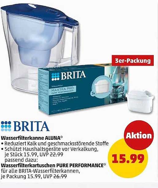 Wasserfilterkanne ALUNA*