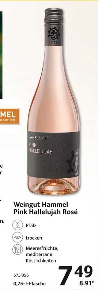 Weingut Hammel Pink Hallelujah Rosé