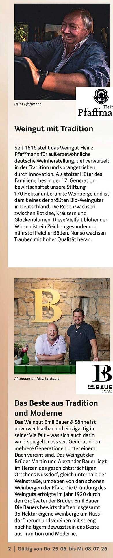 Weingut mit Tradition