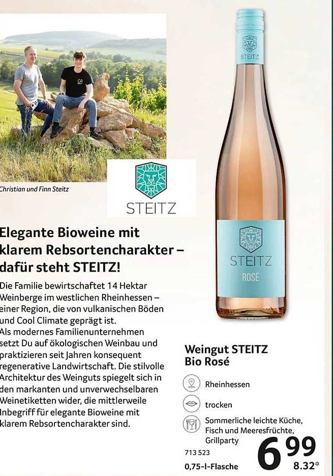 Weingut STEITZ Bio Rosé