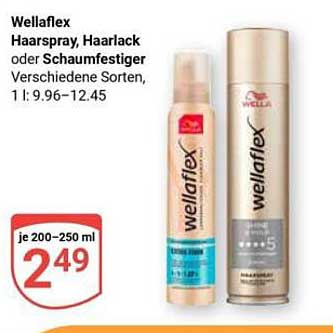 Wellaflex Haarspray, Haarslack oder Schaumfestiger Verschiedene Sorten, 1 l: 9.96–12.45