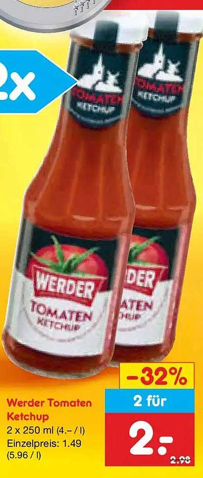 Werder Tomaten Ketchup
