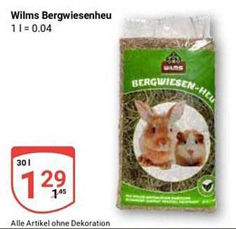 Wilms Bergwiesenheu
