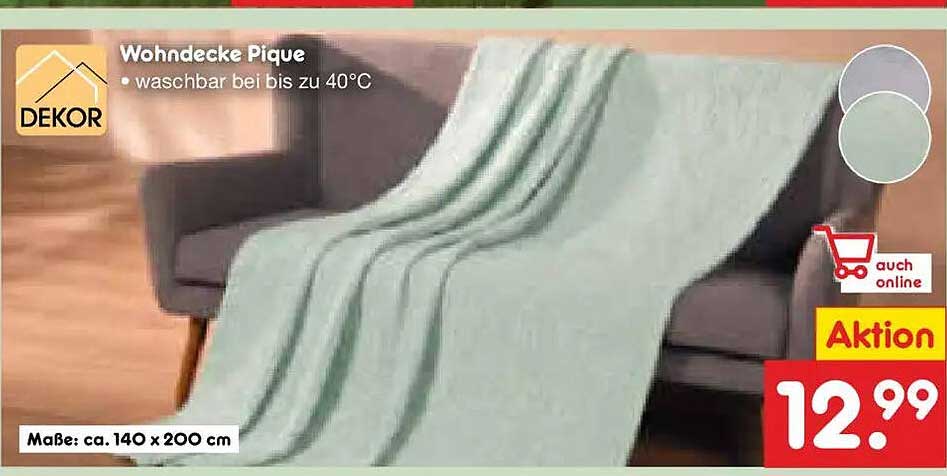 Wohndecke Pique