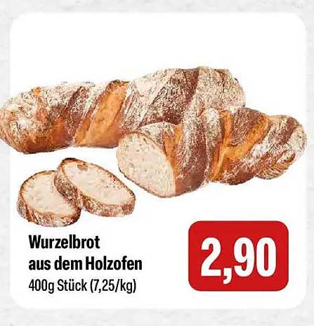Wurzelbrot aus dem Holzofen