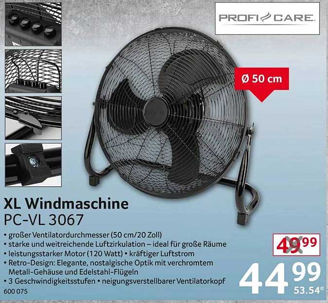 XL Windmaschine PC-VL 3067