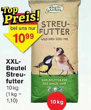 XXL-Beutel Streu-futter 10 kg