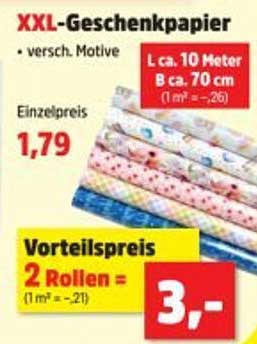 XXL-Geschenkpapier