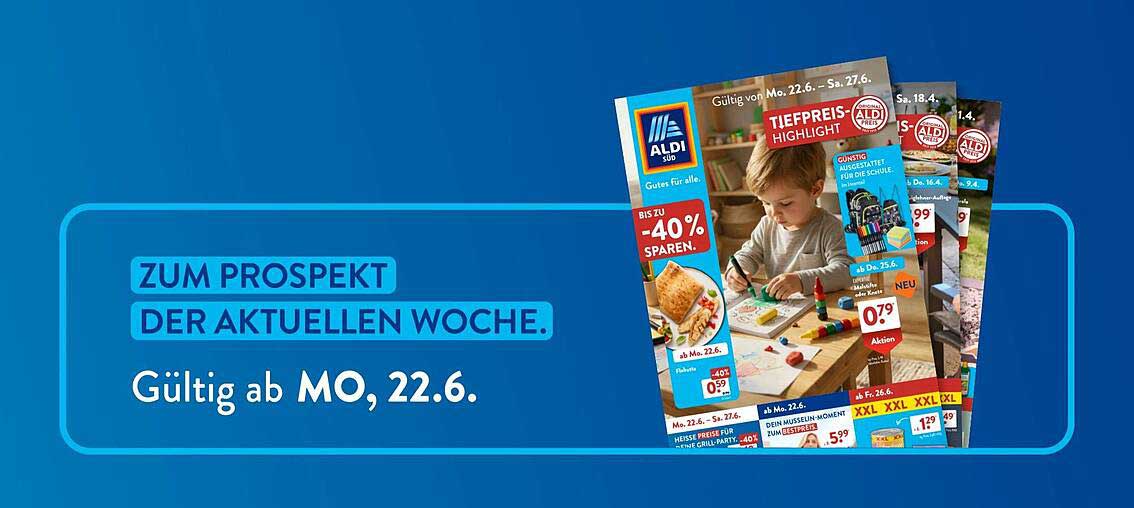 ZUM PROSPEKT DER AKTUELLEN WOCHE.
