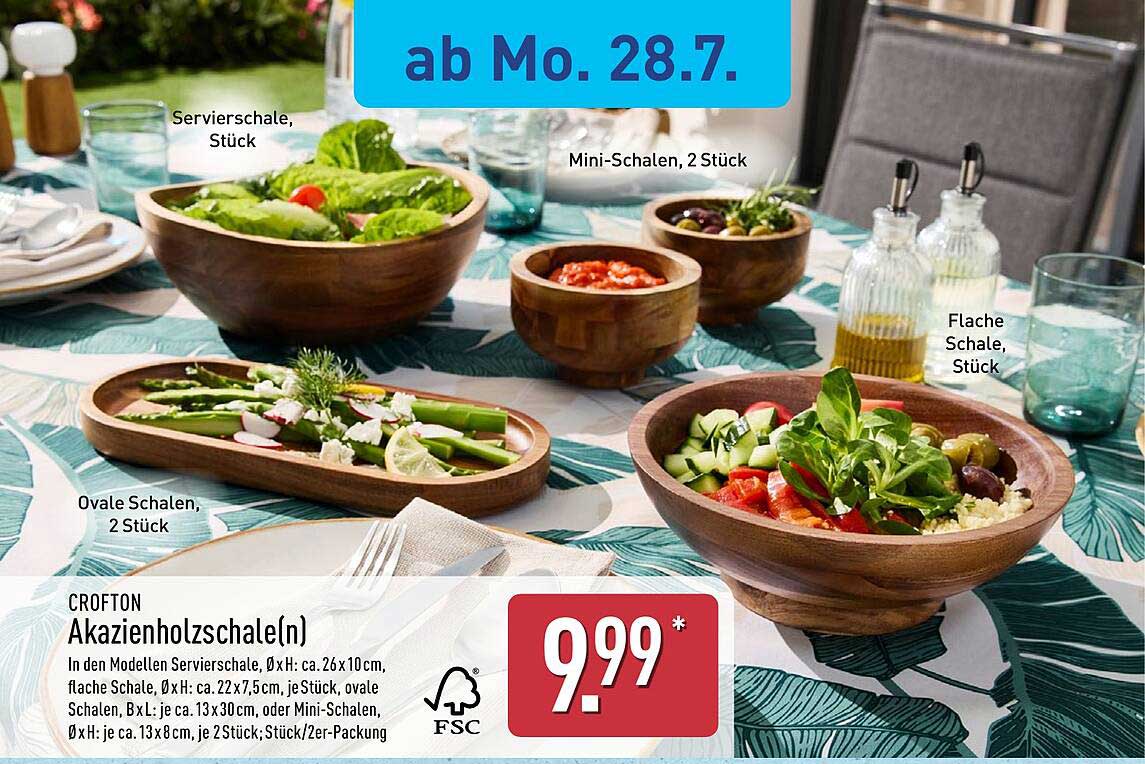 Akazienholzschalen (Servierschale, flache Schale, ovale Schalen, Mini-Schalen)