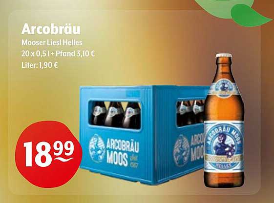 Arcobräu Mooser Liesl Helles 20 x 0,5 l